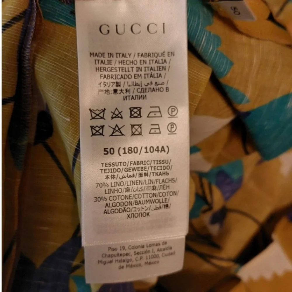 Gucci Tulip Print Midi Dress - Picture 2 of 7